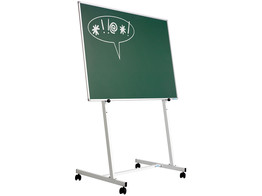 BOARD EASEL MOBILE WHITE  3 FIXED WORKING HEIGHTS 90X150