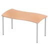  b Group work tables corrugated  rectangular  /b 