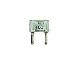 Resistors on plug-in element