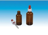 PIPETTE BOTTLE 30 ML AMBER SCREW