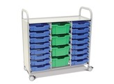 CALLERO TREBLE TROLLEY 16 F1   4 F2 TRAYS