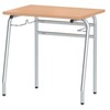 TABLE D ETUDIANT SINGLE  QUATRE PATTES 52X70X55 CM