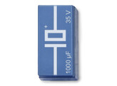 ELECTROLYTIC CAPACITOR 1000 NF  35 V  P2W19