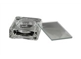 SALT TRAY 40 X 40 MM WITH GLASS LID