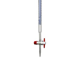 BURETTE MIT TEFLON - PTFE HAHN - SCHELLBACH - 0 1/50ML