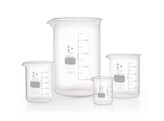 DURAN  BEAKER  LOW FORM WITH GRADUATION AND SPOUT  100 ML