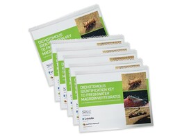 DICHOTOMOUS IDENTIFICATION KEY TO FRESHWATER MACROINVERTEBRATES  PACK OF 6