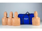 PRACTI-MAN CPR MANIKIN ADVANCE-   2 IN 1  - 4 PIECES --DARK SKIN TONE