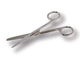 LABORATORY SCISSORS  STRAIGHT 13CM