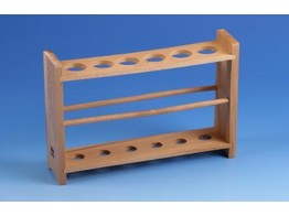  b Supports pour tubes a essai en bois /b 