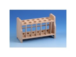  b Supports pour tubes a essai en bois /b 