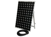 Photovoltaic solar panel 200Wc on tilting and folding frame - with pro